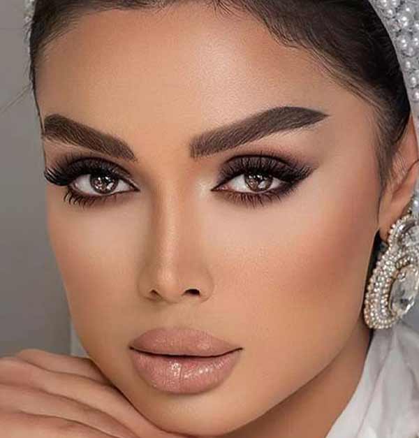 مدل عروس با جدیدترین شیک ترین و زیباترین میکاپ ها و شینیون ها برای ایده گرفتن