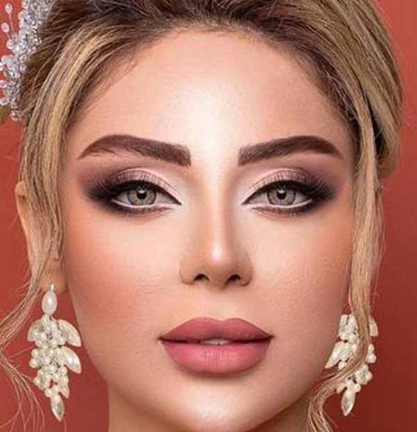مدل عروس با جدیدترین شیک ترین و زیباترین میکاپ ها و شینیون ها برای ایده گرفتن