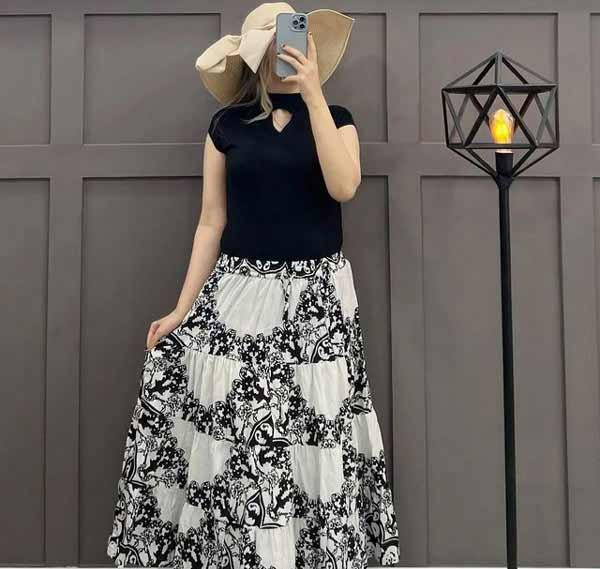 مدل بلوز دامن خانگی راحت شیک زیبا با ایده های ساده طرحدار متنوع زنانه و دخترانه