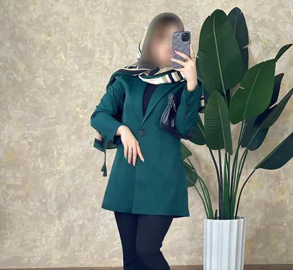 مدل مانتو کتی بلند جلو بسته با طرح ها و رنگ های گوناگون زیبا شیک لاکچری و ترند