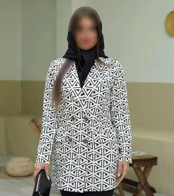 مدل مانتو کتی بلند جلو بسته با طرح ها و رنگ های گوناگون زیبا شیک لاکچری و ترند