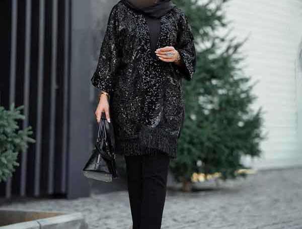 مدل مانتو شیک و با کلاس جذاب برای مهمانی و مجالس لاکچری با مدل های ترند امروزی