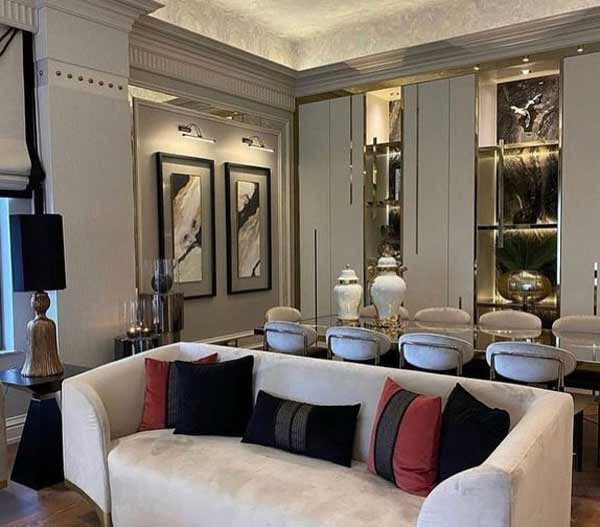 مدل چیدمان منزل عروس خوشگل جدید با سلیقه لوکس و لاکچری جهت ایده گرفتن