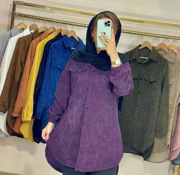مدل مانتو کبریتی ریز کوتاه بلند با رنگ ها و طرح های جذاب شاد ترند و طبق مد سال
