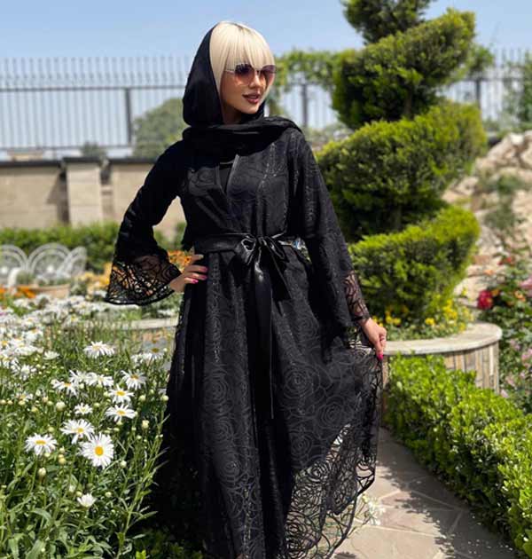 مدل مانتو مجلسی بلند با پارچه های ساده طرحدار زیبا شیک دیدنی زنانه و دخترانه