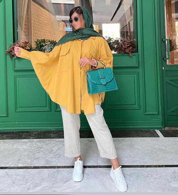 مدل مانتو جلو بسته ابروبادی با ایده های زیبا جدید متفاوت مناسب برای گرما