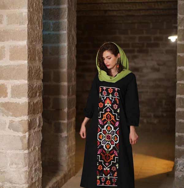 مدل مانتو جلو بسته بلند + زیباترین و جدیدترین طرح ها و رنگ های جذاب