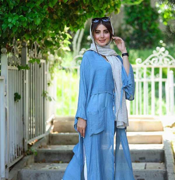 مدل مانتو جلو بسته کوتاه با پارچه های ساده طرحدار اسپرت برای خوش سلیقه ها