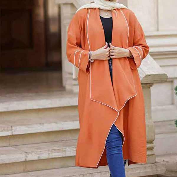 مدل مانتو جلو باز ابروبادی جذاب با رنگ های شاد و مدسال مخصوص شیک پوشان