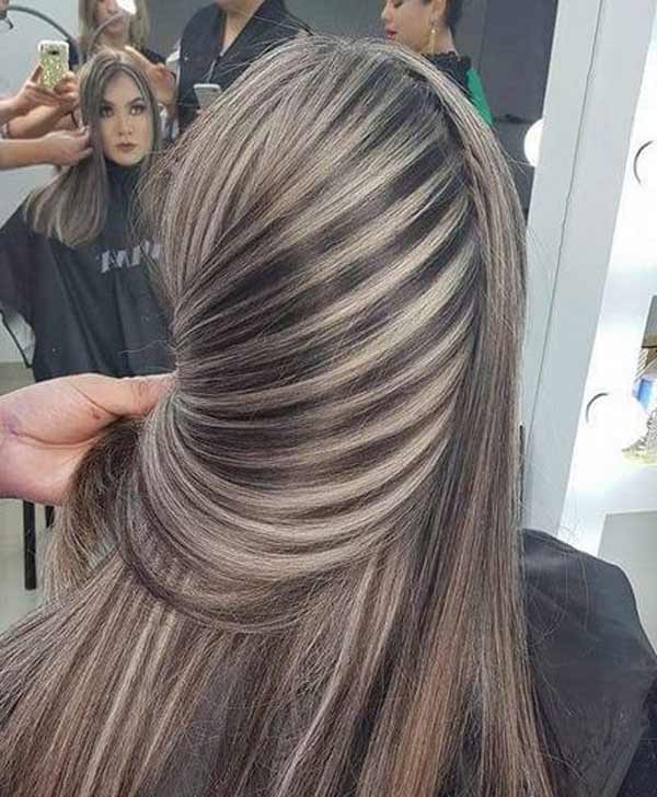 مدل رنگ مو مش زیبا ترند و پرطرفدار برای موهای کوتاه و بلند با نکات مهم و خفن