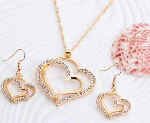 مدل سرویس طلا ظریف و شیک بسیار لاکچری ساده با طرح های اروپایی و ترند