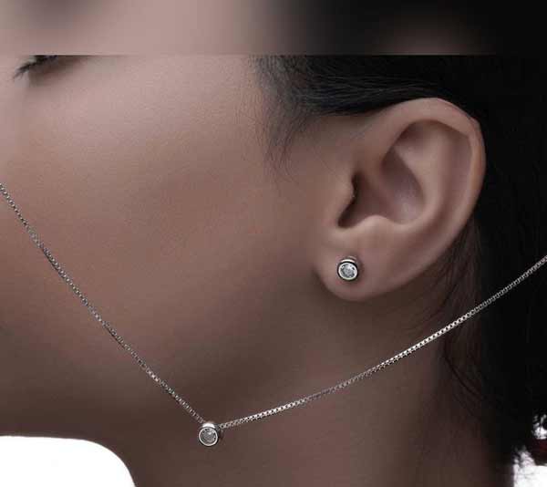 مدل سرویس طلا ظریف ساده و نگین دار شیک و بهترین انتخاب برای نو عروسان