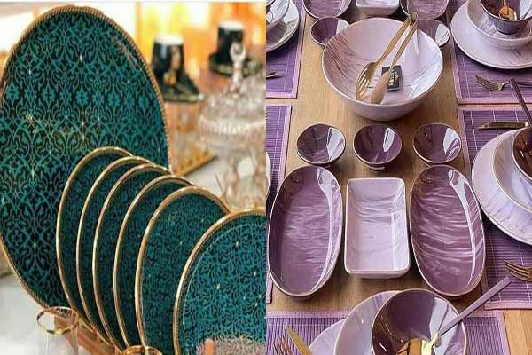 مدل ظرف چینی + شیک ترین و لاکچری ترین طرح ها برای نوعروسان باسلیقه