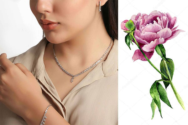 سرویس طلا ارزان نگین دار و ساده با ایده های متنوع جذاب برای سخت پسندان