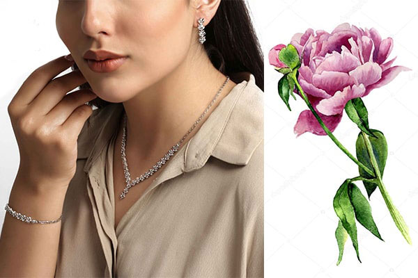 سرویس طلا ارزان نگین دار و ساده با ایده های متنوع جذاب برای سخت پسندان