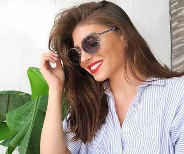 مدل عینک آفتابی دخترانه با فرم های گرد و مستطیلی بسیار زیبا خاص و ترند شده