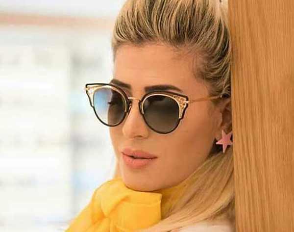 مدل عینک آفتابی دخترانه با فرم های گرد و مستطیلی بسیار زیبا خاص و ترند شده