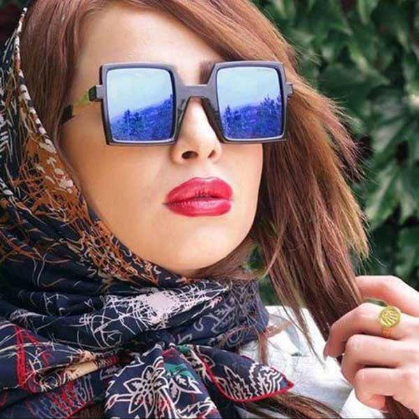 مدل عینک آفتابی دخترانه با فرم های گرد و مستطیلی بسیار زیبا خاص و ترند شده