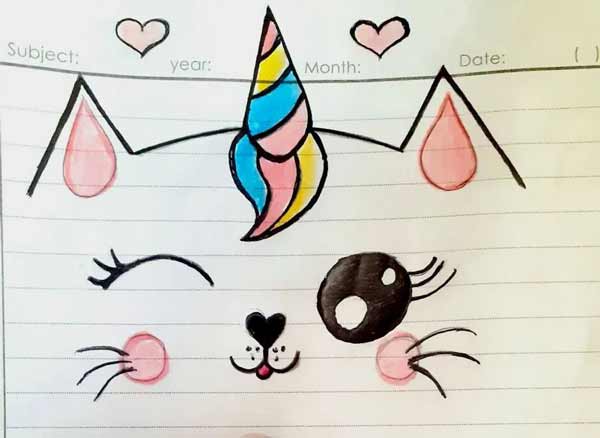 مدل نقاشی برای کلاس اول با طرح های فانتزی و جذاب که بچه ها عاشقش میشن