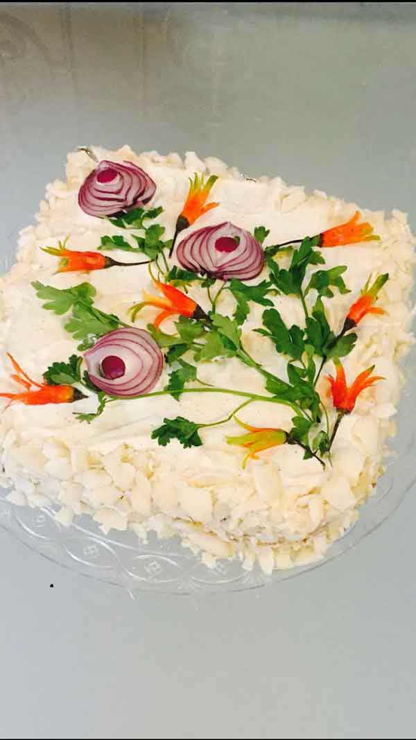 مدل سالاد الویه برای تولد و مهمانی با ایده های زیبا و خلاقانه + خوشمزه ترین رسپی