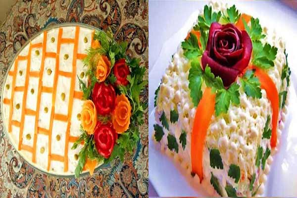مدل سالاد الویه برای تولد و مهمانی با ایده های زیبا و خلاقانه + خوشمزه ترین رسپی
