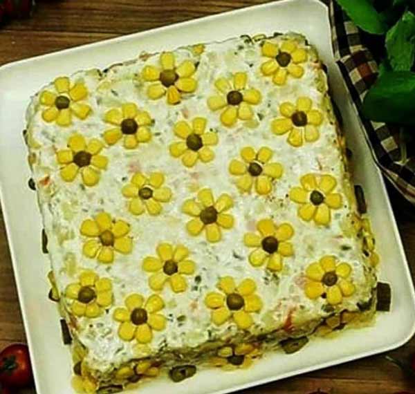 مدل سالاد الویه برای تولد و مهمانی با ایده های زیبا و خلاقانه + خوشمزه ترین رسپی