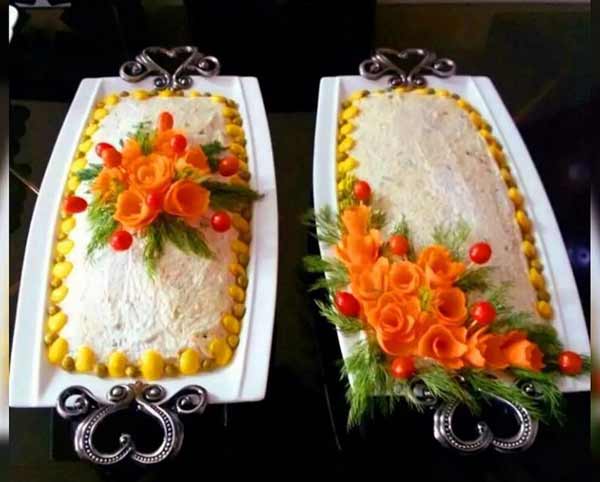 مدل سالاد الویه برای تولد و مهمانی با ایده های زیبا و خلاقانه + خوشمزه ترین رسپی