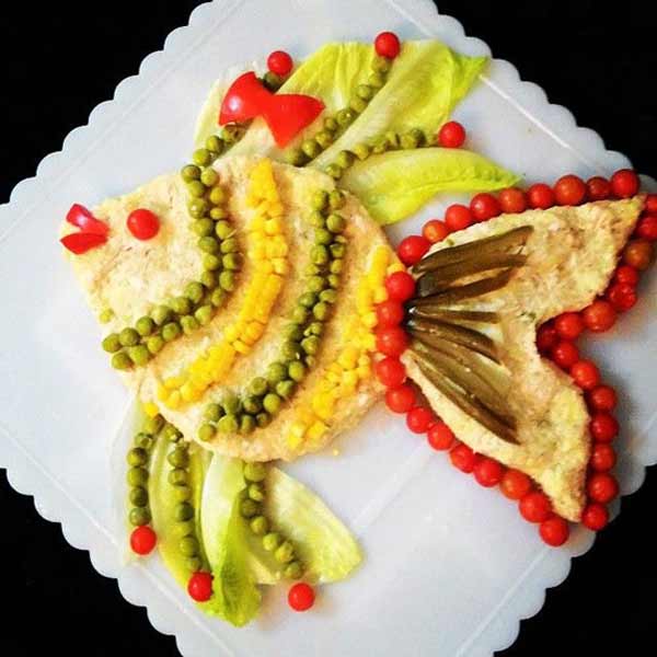 مدل تزیین سالاد الویه برای مهمانی و تولد های لاکچری مخصوص کدبانو ها