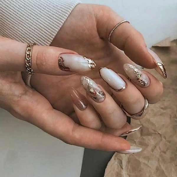 طراحی لاکچری ناخن با دیزاین های شیک باکلاس و خانومامه که جایی ندیده اید