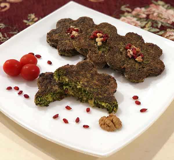 تزیین کوکو سبزی با روش های متنوع و آسان برای مهمانی ها + رسپی خوشمزه
