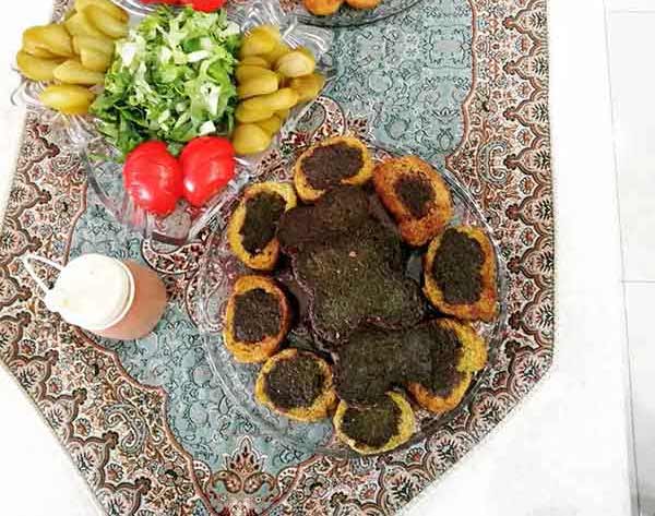 تزیین کوکو سبزی با روش های متنوع و آسان برای مهمانی ها + رسپی خوشمزه