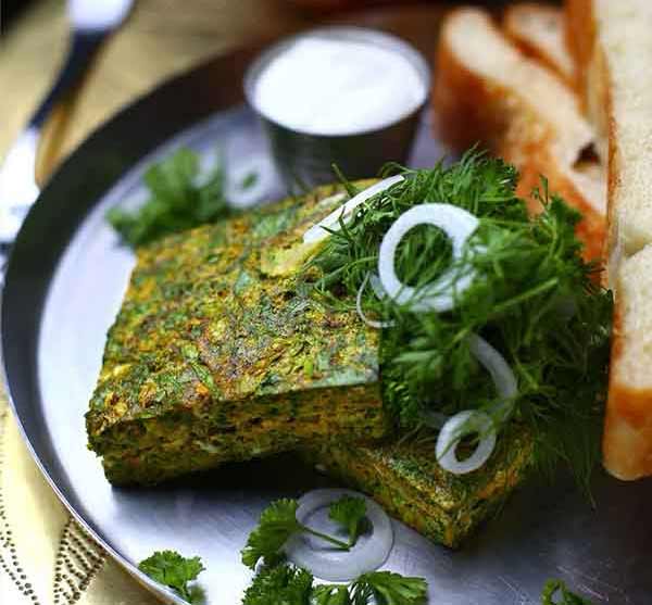 تزیین کوکو سبزی با روش های متنوع و آسان برای مهمانی ها + رسپی خوشمزه