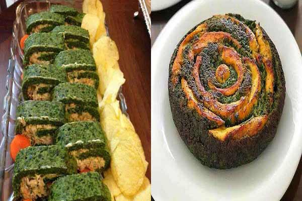 تزیین کوکو سبزی با روش های متنوع و آسان برای مهمانی ها + رسپی خوشمزه