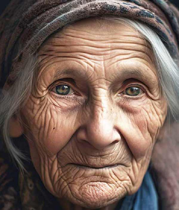تعبیر خواب زن پیر + پیرزن در خواب دختر مجرد و پیر زن ترسناک و مریض