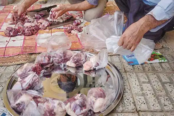 تعبیر خواب گوشت قربانی نذری برای زن متاهل + پختن و خوردن و روزی برکت و بخشش