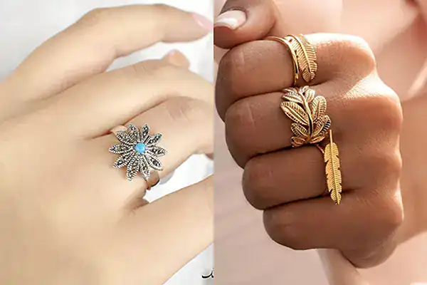 اکسسوری انگشتر + زیباترین مدل های اکسسوری انگشتر بسیار شیک و لاکچری