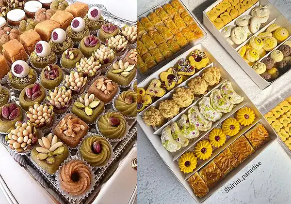 انواع مدل شیرینی خشک + جدیدترین مدل‌های شیرینی خشک خانگی و مجلسی برای عید