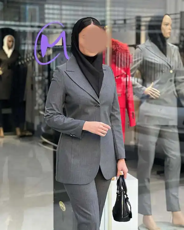 مدل مانتو اداری + زیباترین مانتو اداری جدید زنانه با برش کلاسیک، دوخت تمیز و رسمی