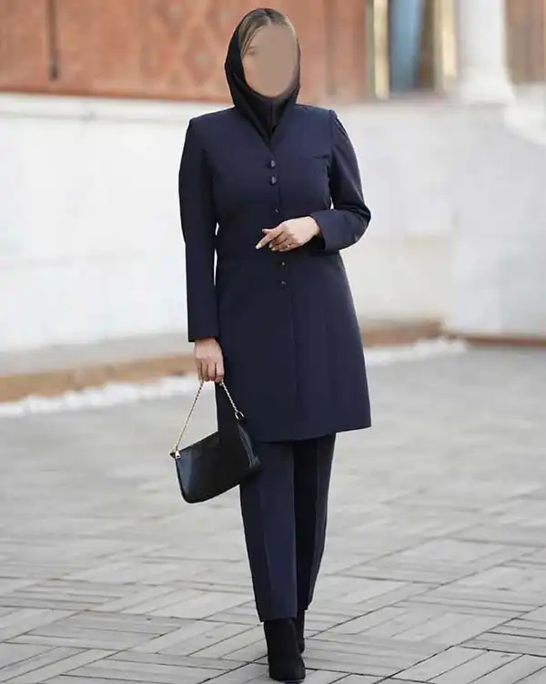 مدل مانتو اداری + زیباترین مانتو اداری جدید زنانه با برش کلاسیک، دوخت تمیز و رسمی