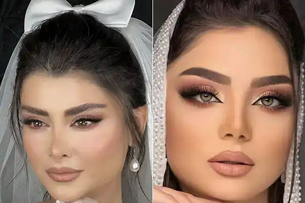 مدل عروس + زیباترین مدل های لباس و میکاپ عروس ترند امسال