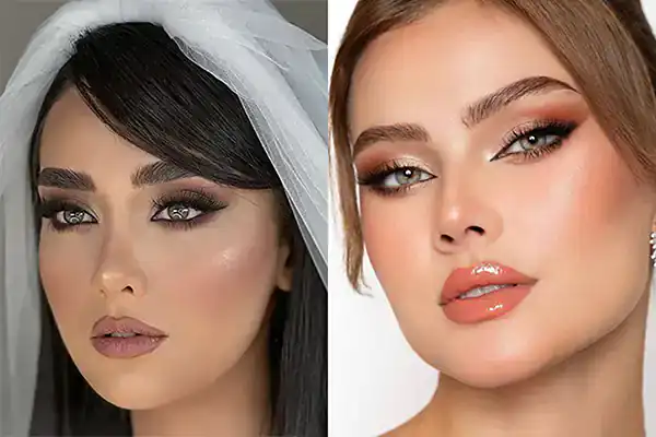 مدل عروس اروپایی جدید + زیباترین مدل های آرایش عروس به سبک اروپایی ترند امسال