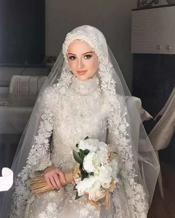 مدل عروس + زیباترین مدل های لباس و میکاپ عروس ترند امسال