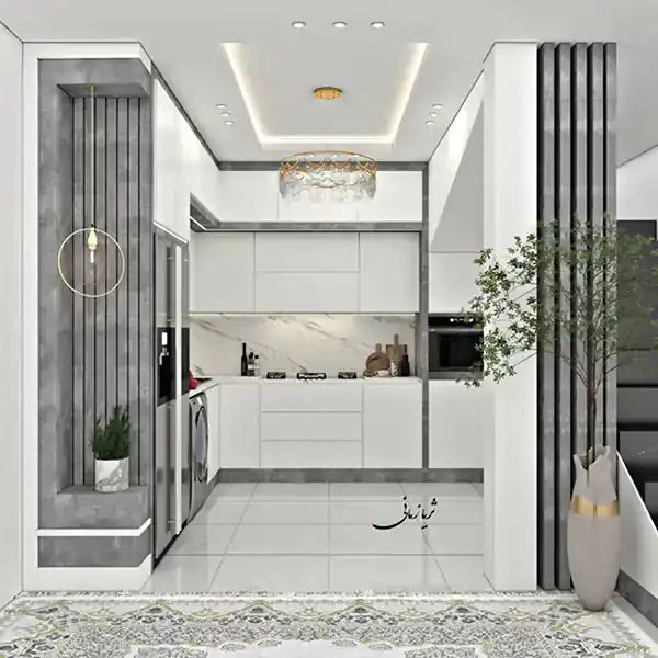 مدل آشپزخانه بدون اپن ایرانی + زیباترین مدل های آشپزخانه بدون اپن ایرانی بسیار شیک