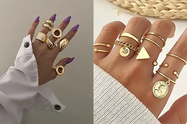 عکس انگشتر + زیباترین مدل های عکس انگشتر بسیار شیک و لاکچری امسال