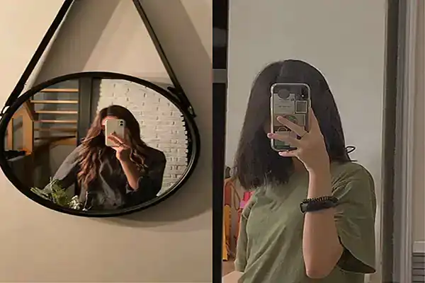 مدل عکس گرفتن جلو اینه + بهترین مدل های عکس گرفتن و ژست جلو اینه