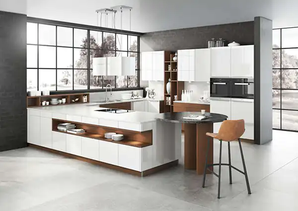جدیدترین مدل کابینت آشپزخانه جزیره + زیباترین مدل های آشپزخانه جزیره امسال