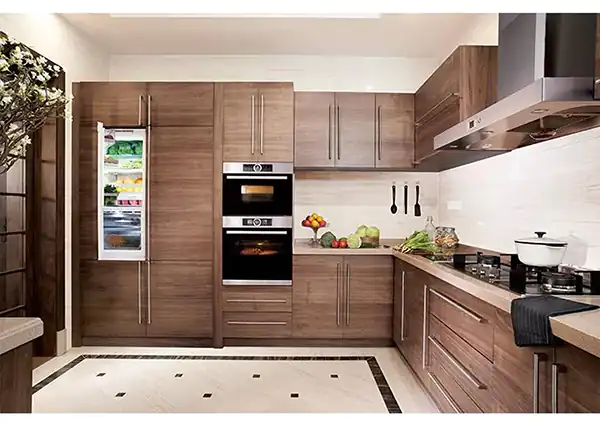 مدل کابینت ال + زیباترین مدل های کابینت ال ترند امسال بسیار شیک و لاکچری