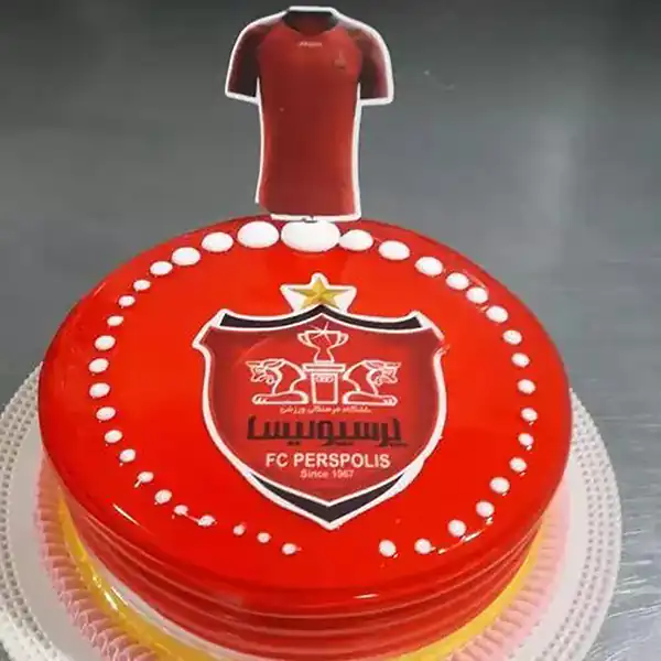 مدل کیک پرسپولیسی + زیباترین مدل های کیک پرسپولیسی ترند امسال