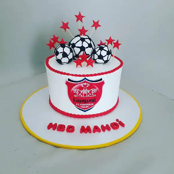 مدل کیک پرسپولیسی + زیباترین مدل های کیک پرسپولیسی ترند امسال