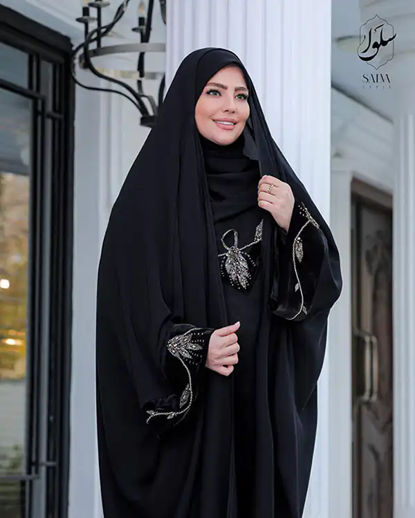 مدل چادر مجلسی شیک + زیباترین مدل های چادر مجلسی شیک و ترند امسال